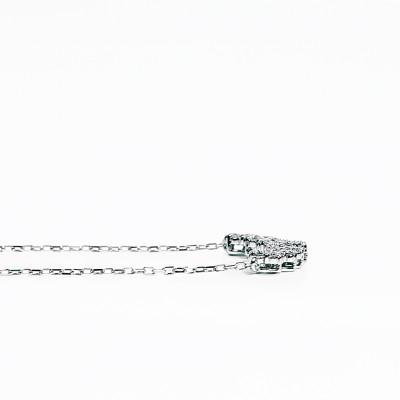 ふるさと納税 富士川町 プラチナ ダイヤ ラインネックレス 0.3CT　N376DI-P |  | 03