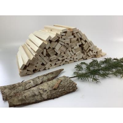 ふるさと納税 広尾町 サンタランドウッドソロキャンプバーベキュー用焚き付けセット(B)