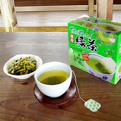 ふるさと納税 島田市 ハラダ製茶 徳用緑茶ティーバッグ 2g×50p×6箱