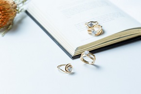 【L－0627】サスティナブルでエシカルなダイヤモンド　コンモート　ラボグロウンダイヤモンドリング