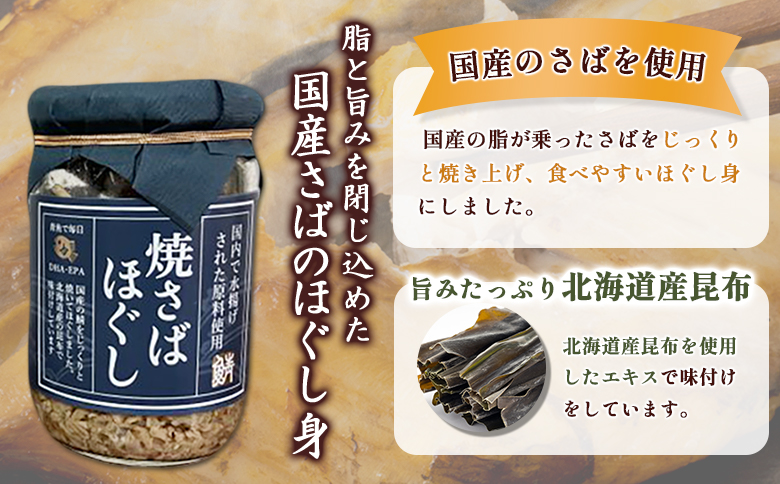 【定期便：全8回】真ほっけほぐし×焼さばほぐし2個セット【040108】 2個セット(8回配送)