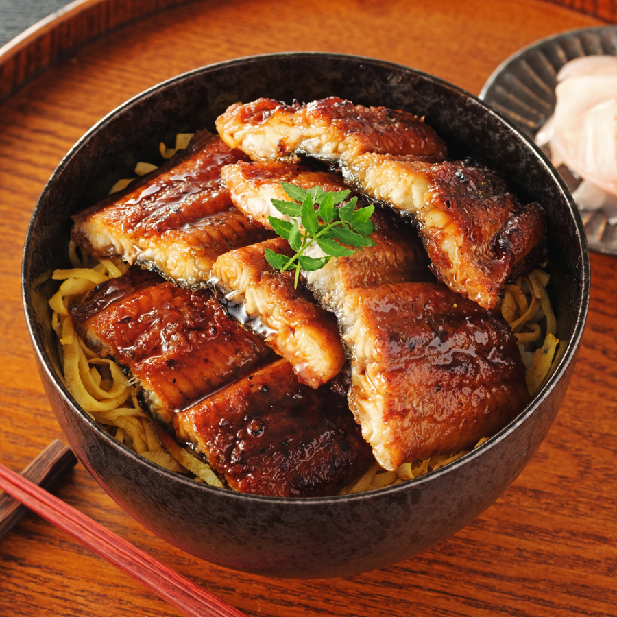 ＜福井鮮魚＞紀州備長炭焼き鰻「蒲焼き」＆「白焼き」各1尾（計2尾）