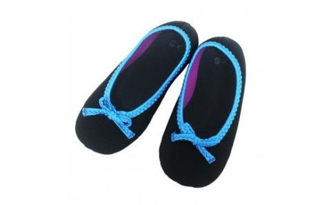 クロッツ ルームシューズ デラックス　レッド×ネイビー/XXS（22cm）_2039R-5