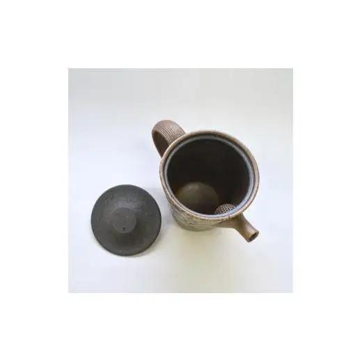 釉彩ポット 急須 茶漉し付き 和食器 陶芸品《受注制作》急須 茶漉し付き ティーポット 茶器 食器 お茶 緑茶 紅茶 おすすめ おしゃれ モダン 陶芸 手作り 陶器 陶芸作家 作品 インテリア オブジ