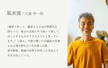  越前焼のふるさと越前町からお届け！天の川焼〆 冷酒杯 風来窯 越前焼 越前焼き 【ビール 酒 コップ カップ マグカップ 食器 ギフト うつわ 電子レンジ 食洗機 工芸品 伝統工芸士 陶器】[e25
