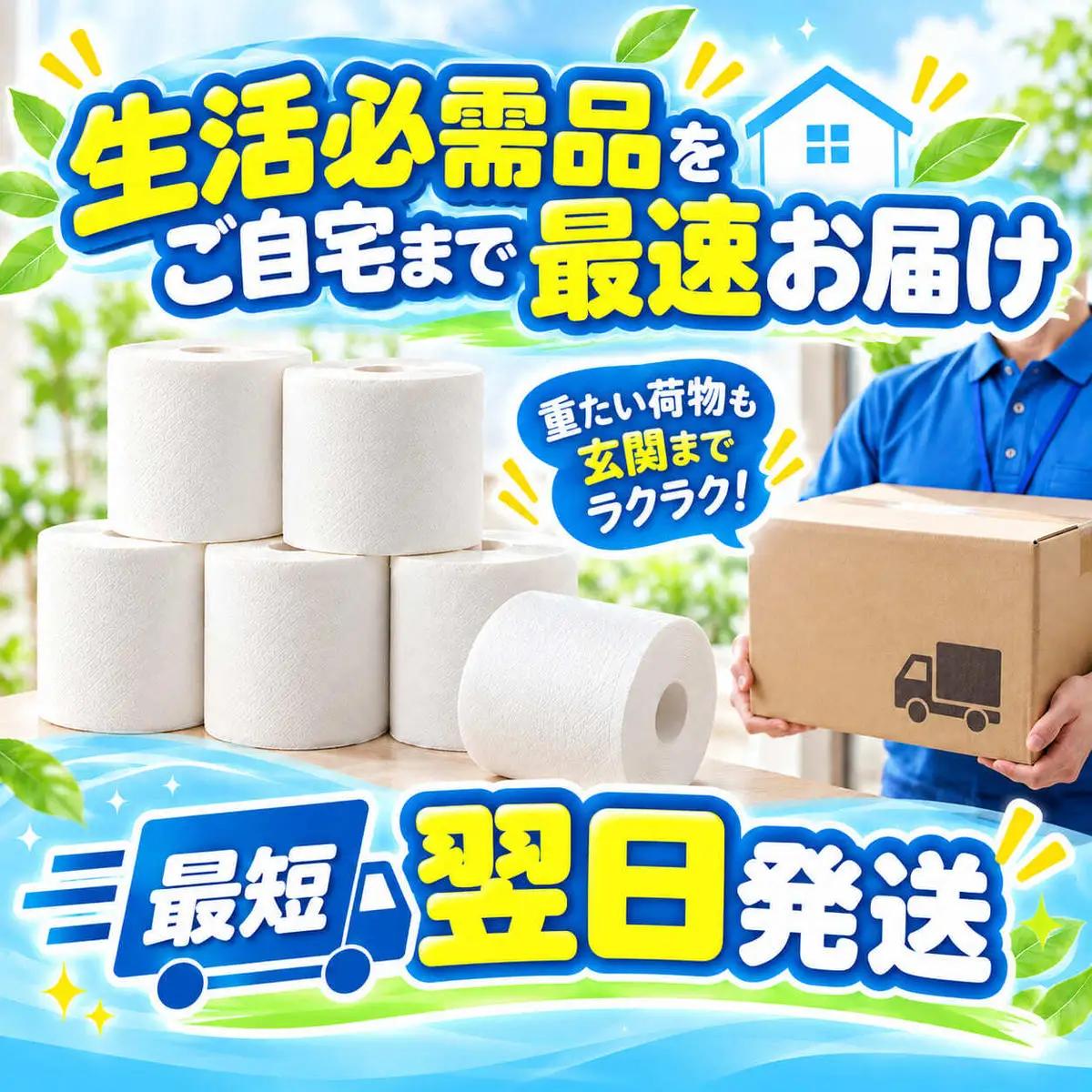 再生紙 トイレットペーパー ダブル 24ロール しろくまロール 12ロール×2パック 上山製紙 宮城県大河原町 大河原町古紙利用 エコ 環境にやさしい 日用品 紙 消耗品 防災 備蓄 まとめ買い 長持