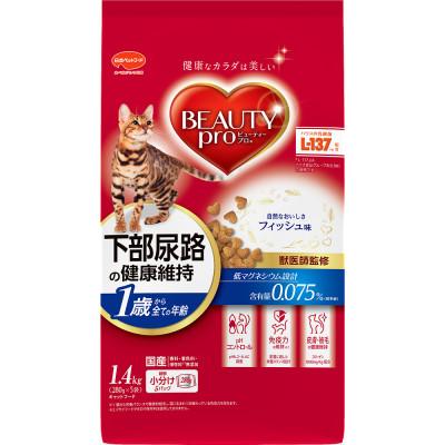 ふるさと納税 袋井市 【キャットフード】日本ペット　ビューティープロ下部尿路の健康維持 1.4kg(280g×5袋入)×8