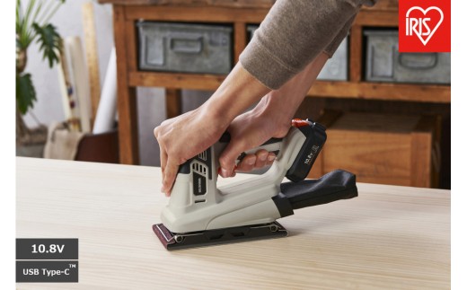 
            充電式オービタルサンダ１０．８Ｖ JSD919TC サンドベージュ
          