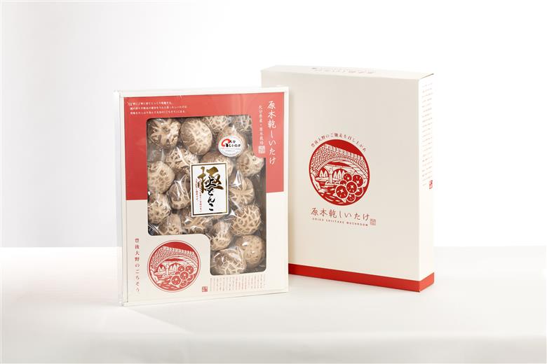 進物どんこ 200g | 大分県産 しいたけ どんこ 干ししいたけ 原木栽培 椎茸 化粧箱入り 熨斗・包装対応可 ギフト 贈答用 国産 九州 大分県 送料無料