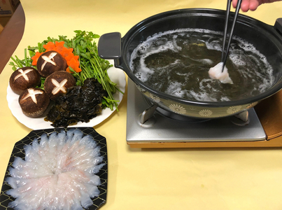 天然能登ふぐしゃぶしゃぶセット◇　魚 鍋 詰め合わせ フグ