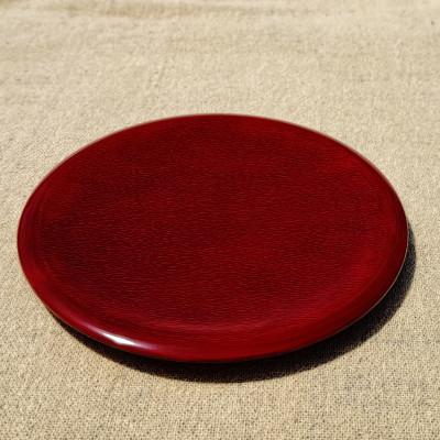 ふるさと納税 香川県 【香川漆器】21cm盛皿　総後藤塗