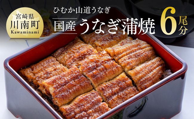
                  【名店の味！宮崎県産鰻】 ひむか山道うなぎ蒲焼６尾分（780ｇ以上） 【 魚介類 国産 鰻 惣菜 かば焼き 】
                
