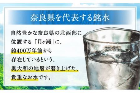 【定期便6ヶ月】奥大和の銘水　500ml×48本（1箱24本入り×2箱）×6ヶ月  定期便 水 軟水 奈良県 奈良市 Q-13 水 定期便 軟水 水 