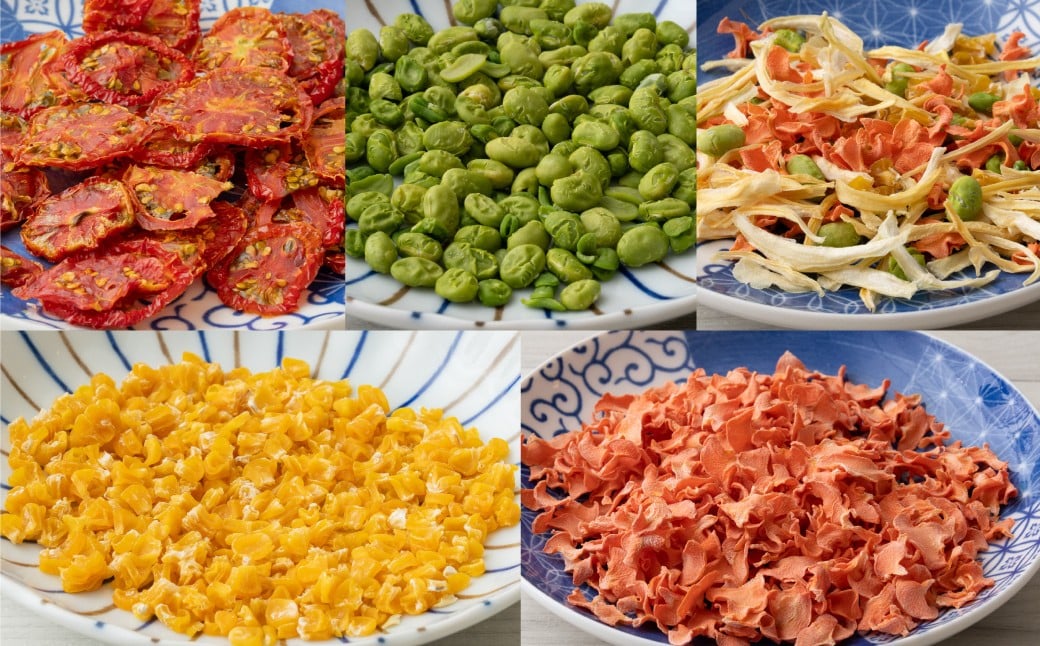 毎日ごはんに野菜プラス！北海道 ドライベジタブル（洋風） 5種×各2袋