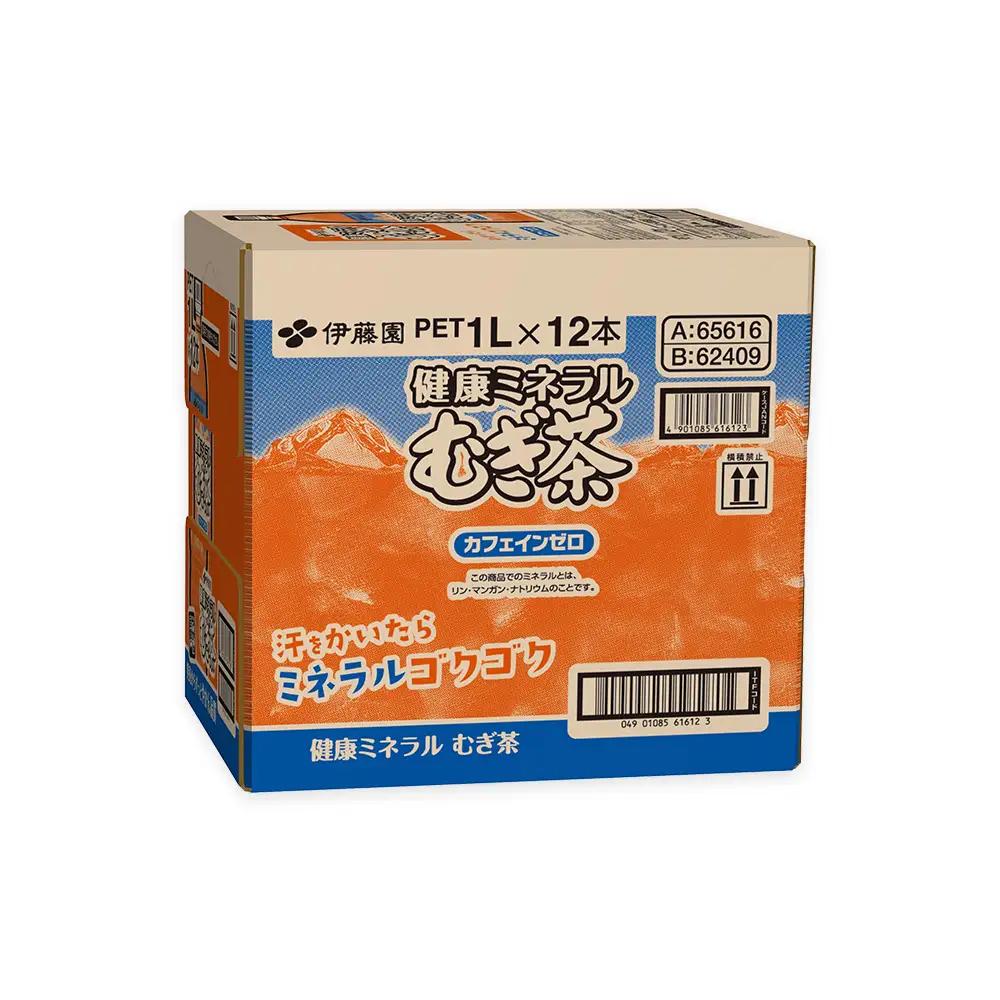 健康ミネラルむぎ茶 1L×12本(1ケース)K071036