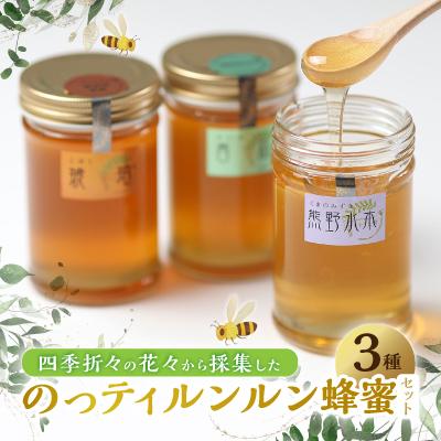 ふるさと納税 野々市市 のっティルンルン蜂蜜3種類セット