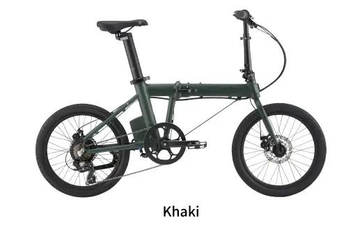 【 Khaki 】 DAHON フォールディングバイク Fu com 20インチ 自転車 電動自転車 電動アシスト自転車 電動 電動アシスト 通勤 通学 日常使い コンパクト