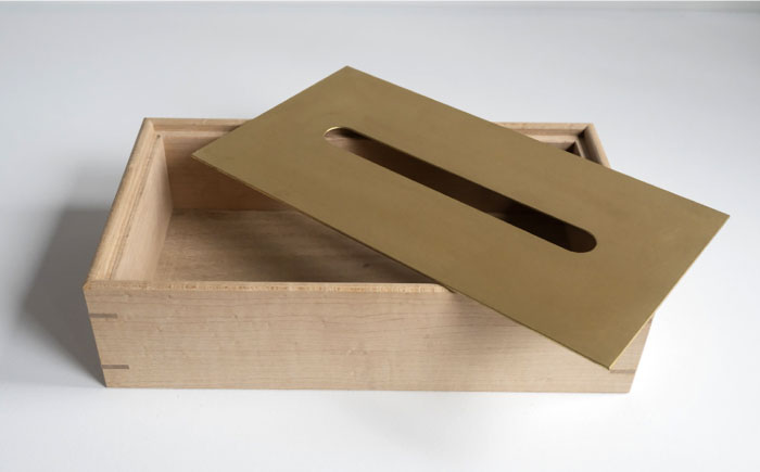 【スピード配送】ティッシュケース［オーク］ / ティッシュケース ティッシュカバー ケース カバー インテリア おしゃれ 小物 木目調 木製 SDG’s ナチュラル 雑貨 贈答 ギフト / 恵那市 /