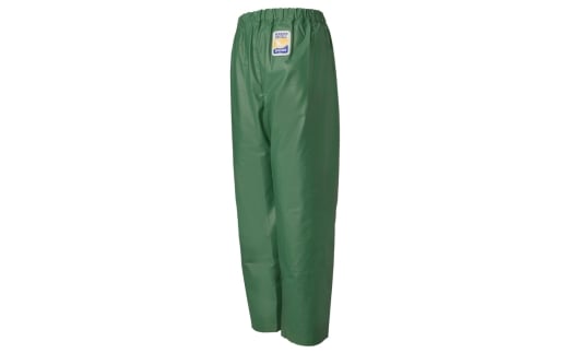 マリンエクセル　並ズボン膝当て付　グリーン　1205036【サイズ：LL】 / 防水 水産関係 作業着 作業服【logo127】