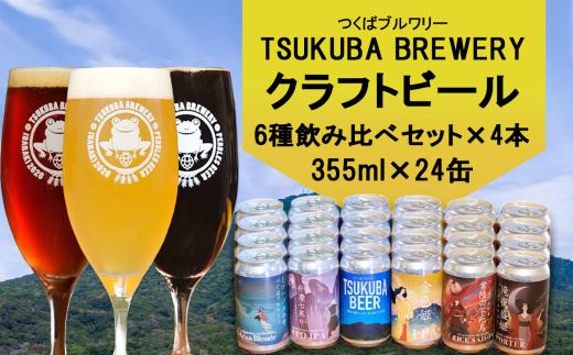 つくばブルワリー クラフトビール24本セット【 飲み比べ クラフトビール ビール お酒 酒 麦酒 IPA 缶 麦芽 ホップ 茨城県 つくば市 】