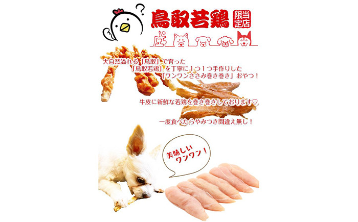 国産 鳥取産 ペットおやつ 犬猫用 ささみパリパリ １０袋 無添加 無香料 無着色 美味しい鳥取産鶏肉使用 ササミおやつ