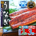 【ふるさと納税】【定期便】うなぎ 長蒲焼 鰻 2尾 4尾 3～6回 配送 定期 | ふるさと納税 うなぎ 高級 ウナギ 鰻 丑の日 国産 蒲焼 蒲焼き たれ うな丼 鰻丼 鹿児島 大隅 大崎町 ふるさと 人気 送料無料