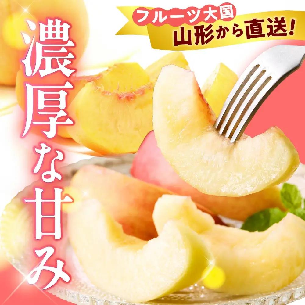 黄桃 ( 品種 おまかせ ) 2kg フルーツ 果物 山形