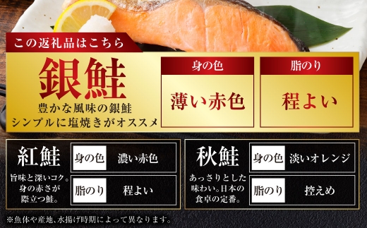 【2026年12月発送】旨味抜群！！第三弾！キングサイズの甘塩銀鮭 厚切 5切×4パック！ 20切 ふるさと納税 鮭 F5F-0035