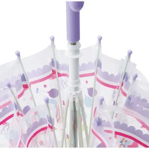 子供用ビニール傘４０㎝	リトルユニコーン　4-090