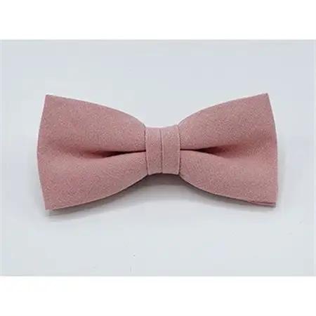 クラバットユキジ製　デニム蝶ネクタイ(ローズピンク)_装飾品・工芸品 ネクタイ・ベルト 服飾小物 _【1095844】