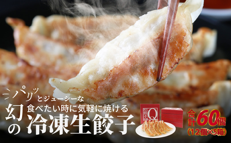 
                  堀久餃子本舗冷凍生餃子5箱パック  冷凍 生餃子 焼くだけ 幻の餃子 藏尾ポーク バームクーヘン豚 餃子 堀久餃子本舗 守山市 BH-0005
                