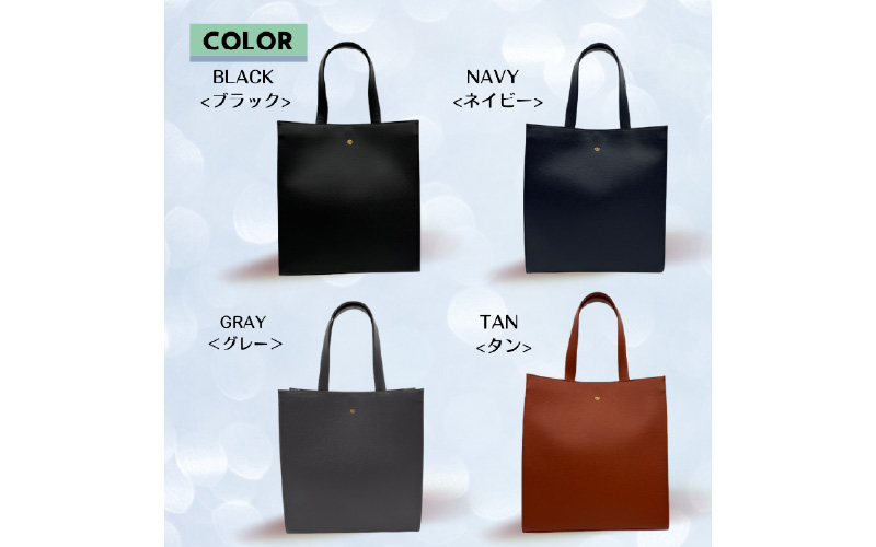 牛本革 スクエアバッグ　レッド