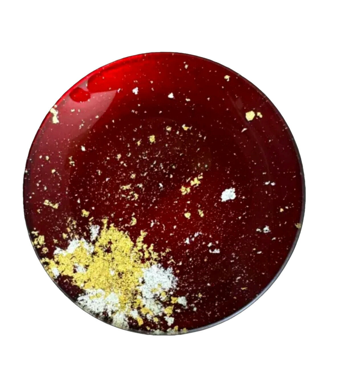 【ふるさと納税】［選べるカラー］丸小皿（金箔）［NF185］ | 食器 パーティ 漆器 工芸品 クラフト 民芸 人気 おすすめ 送料無料 ギフト プレゼント 贈り物