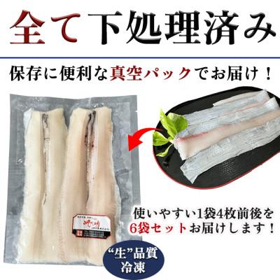 ふるさと納税 南知多町 純国産【骨なし】 天然 たちうお 開き 6袋 岬だより |  | 03