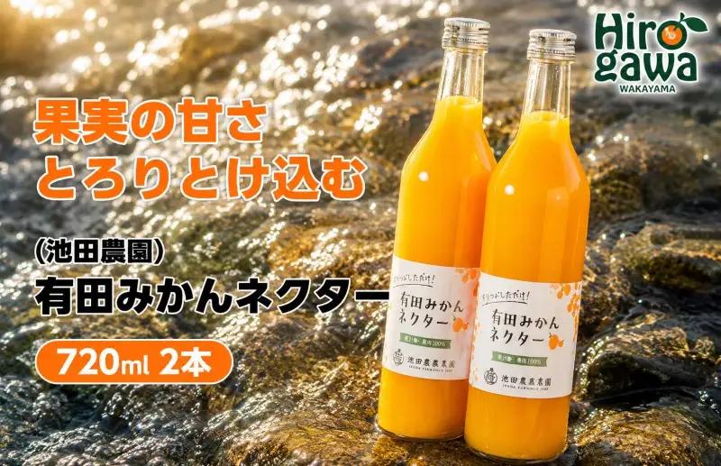 みかん ネクター 100％ ジュース / 温州みかん 有田みかん 果汁 無添加 柑橘 和歌山 7000円 720ml ※北海道・沖縄・離島への配送不可 //drink 【ikd100-to720-2A】