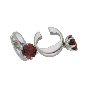 SV925 （ホワイトメッキ）イヤリングコンバーター　 9000299884