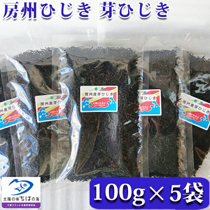 【ふるさと納税】房州ひじき 芽ひじき 100g×5袋[0010-0365]