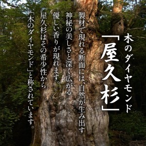 屋久杉　高級一膳箸 男性用（23cm）　K042-009_2 薩摩 さつま 鹿児島県 鹿児島市 鹿児島 大人気屋久杉 人気屋久杉 屋久杉 記念 贈り物 ギフト プレゼント 木 木目 杉 屋久島 箸 お
