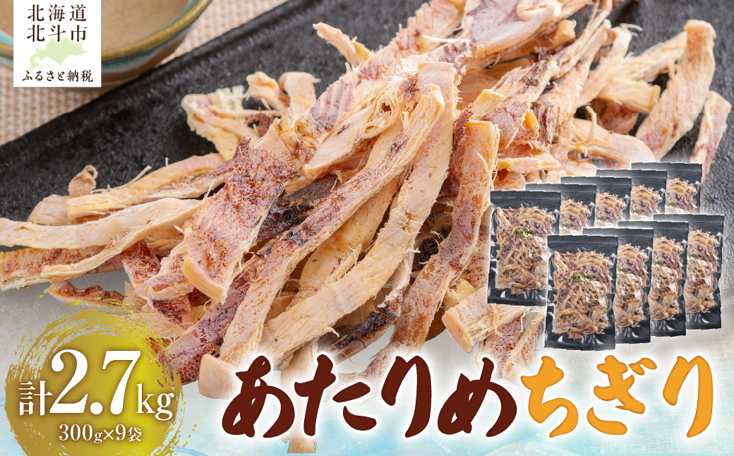 あたりめちぎり300g×9セット HOKAG059
