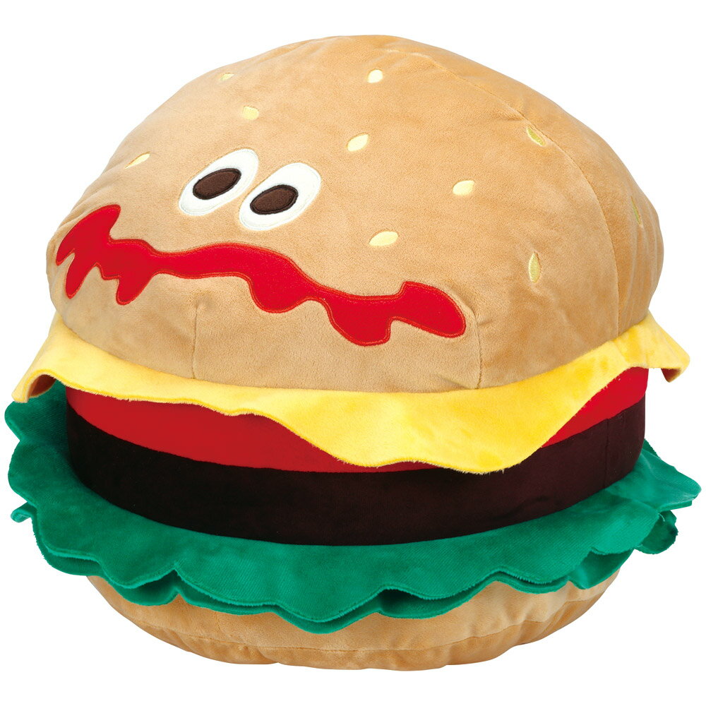 【ふるさと納税】ぬいぐるみ 約30cm 大きい かわいい ふわふわ 子供 大人 食べ物 キャラクター スケーター skater ZNG1 バーガー バーガーコンクス BURGER CONX 男の子 女の子【こども 子ども キッズ 可愛い】 奈良県 奈良市 なら
