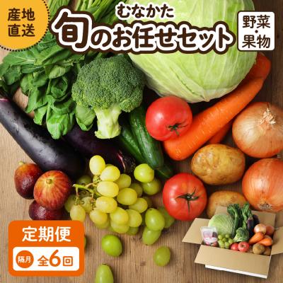 ふるさと納税 宗像市 偶数月お届けむなかた旬のお任せセット(野菜・フルーツ) 9〜11品 【JAほたるの里】_HB0174