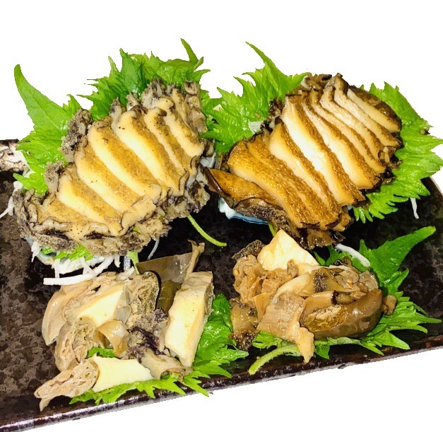 
30-10満点あわび2種セット(昆布だし味3個、伊勢だれ味2個)
