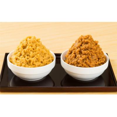 ふるさと納税 臼杵市 樽から生詰め!「カニ印手詰め味噌(白・赤)」計3kgセット |  | 02