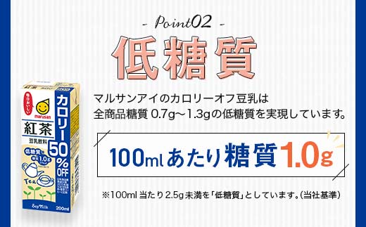 【4月発送】 豆乳飲料 紅茶 カロリー50％オフ 200ml×24本 飲料 豆乳 料理 お菓子作り F6T-676