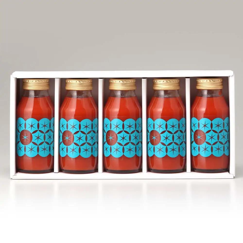 【定期便 12回】中野ファームのトマトジュース 180ml 合計60本(5本×12回）【余市のトマトジュース】フルーツトマトジュース 高糖度トマトジュース 無添加トマトジュース 北海道産トマトジュース