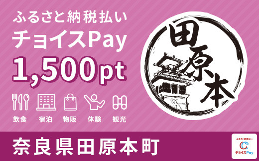 
                  田原本町 チョイスPay 1,500ポイント【会員限定のお礼の品】
                