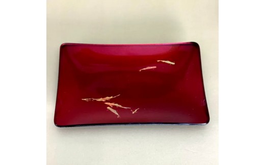 
                  【選べるカラー】 角小皿 鯉 ［NF133］
                