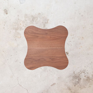 サイドテーブル　02　ウォールナット　インテリア 家具 木製 デザイン オリジナル 兵庫県 小野市