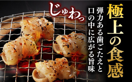 【塩だれ】 九州産和牛 ホルモン 2種 計1kg（ シマチョウ 250g×2袋・ 小腸 250g×2袋） 長与町/岩永ホルモン [EAX146]国産 牛肉 ミックス 小分け 味付き 冷凍 焼肉