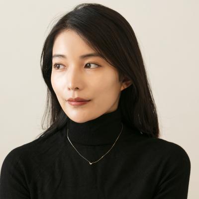 ふるさと納税 甲府市 K18イエローゴールド 大人可愛いハート ダイヤモンドネックレス / K18-01-06 |  | 02